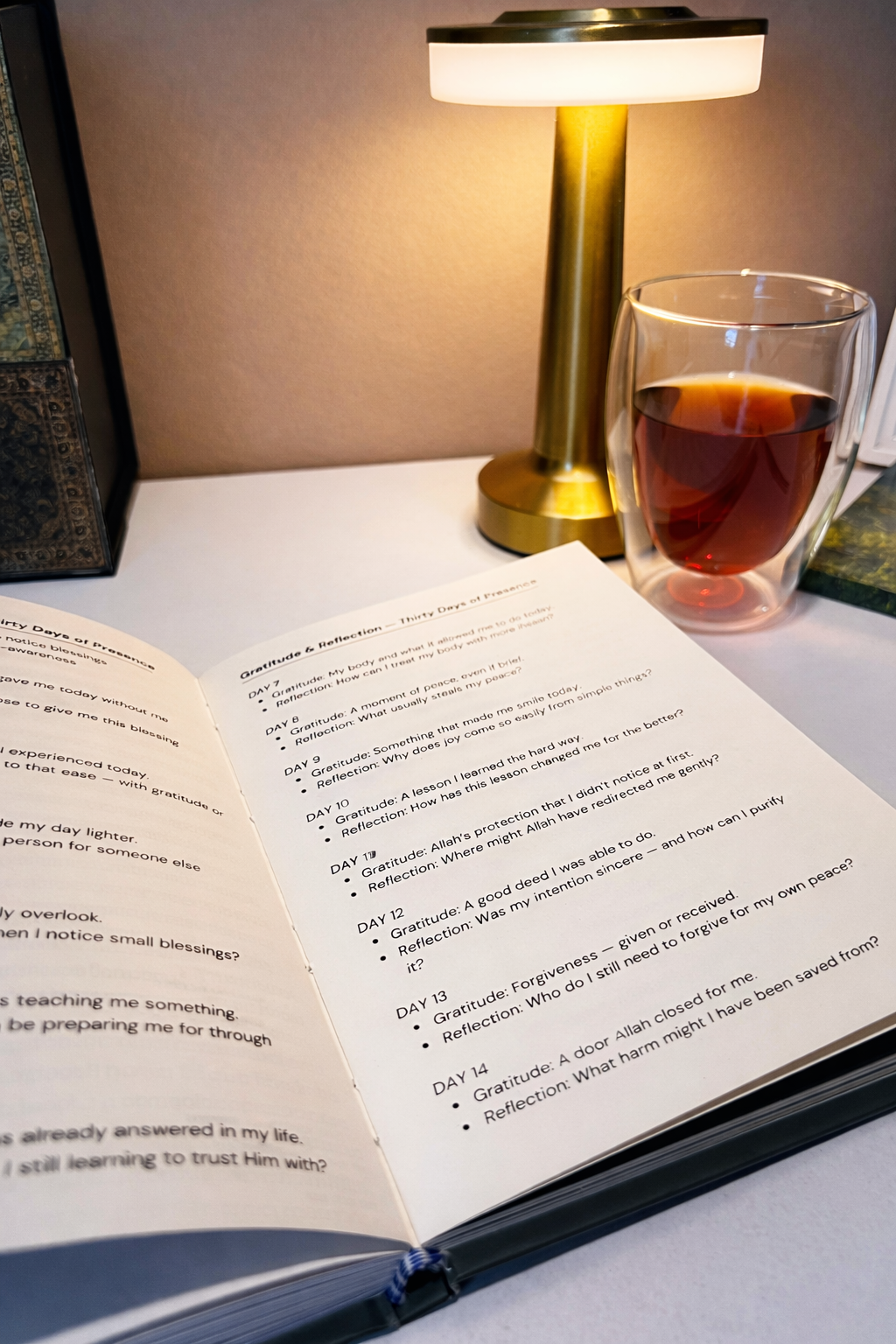 Ramadan Reflection Planner